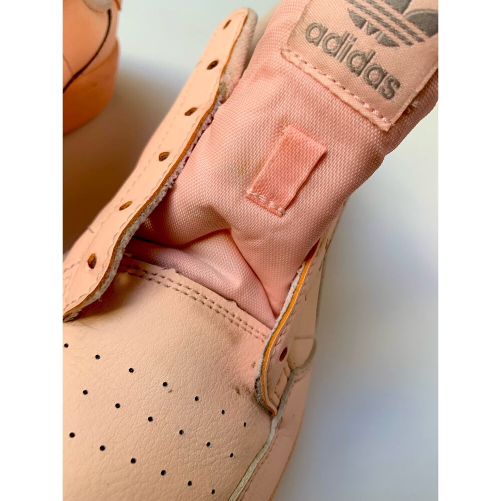 Adidas Women's Originals Continental Coral Orange Sneaker Shoes Size 6.5 - Picture 9 of 11